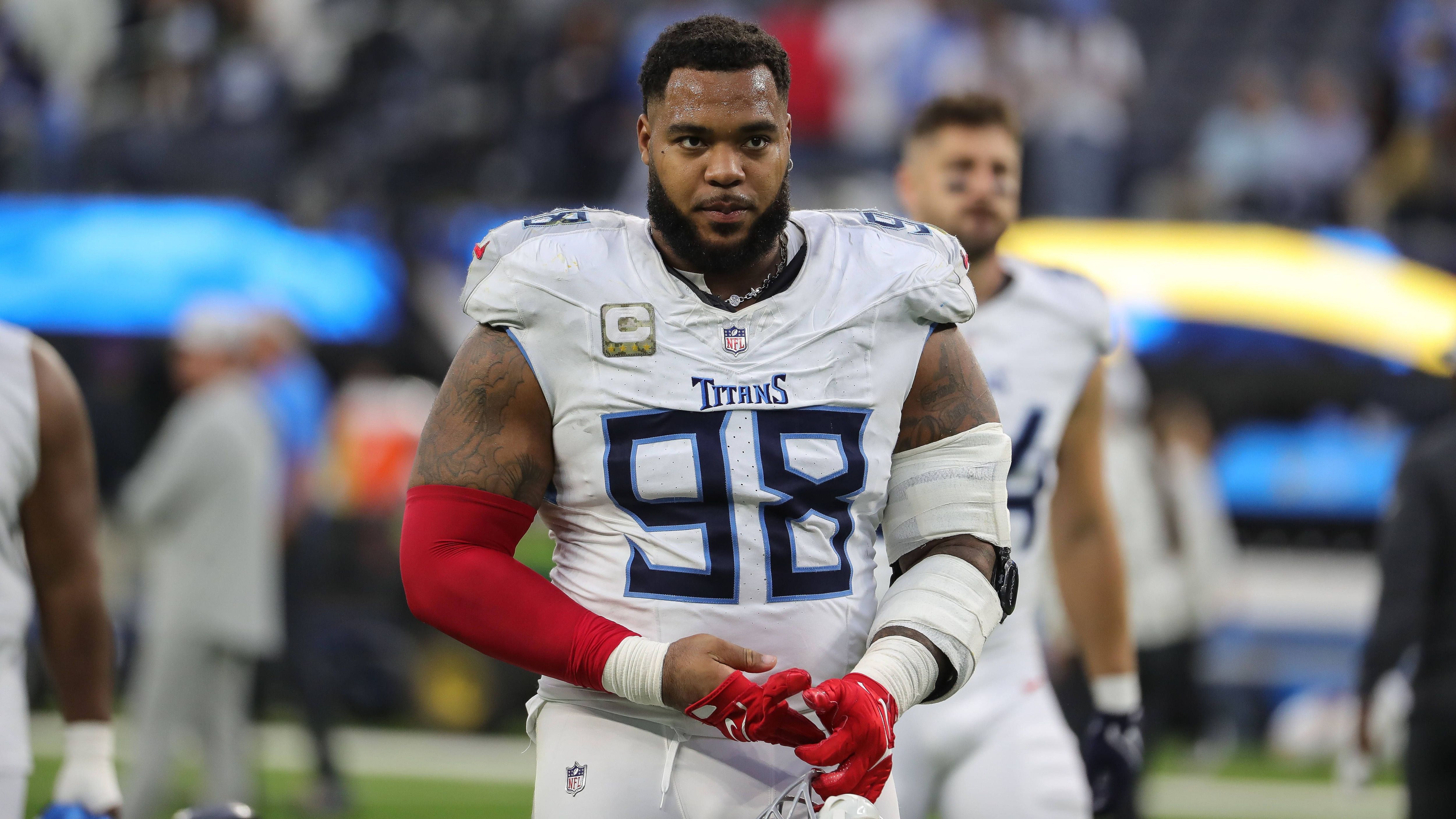 <strong>Jeffery Simmons</strong><br><strong>Team</strong>: Tennessee Titans<br><strong>Position</strong>: Defensive Lineman