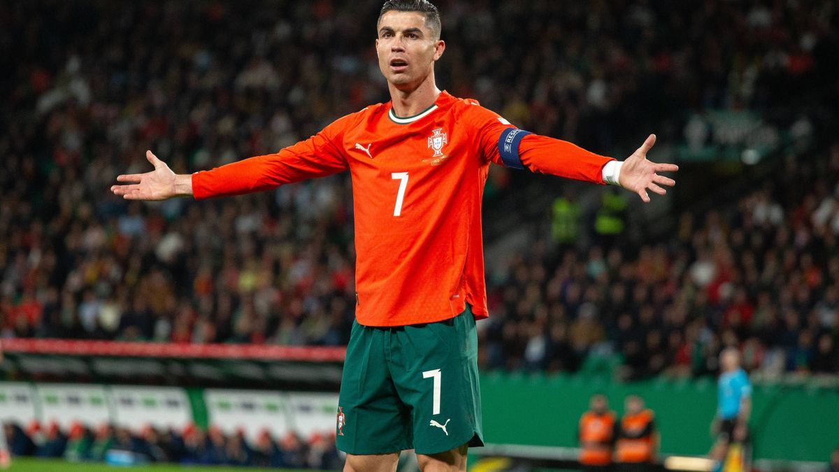 FOOTBALL : Portugal VS Danemark - UEFA Nations League - 23 03 2025 LISBON, PORTUGAL - MARCH 23 - FOOTBALL : Cristiano RONALDO during the second leg of the Nations League quarter-finals 2024 2025 be...