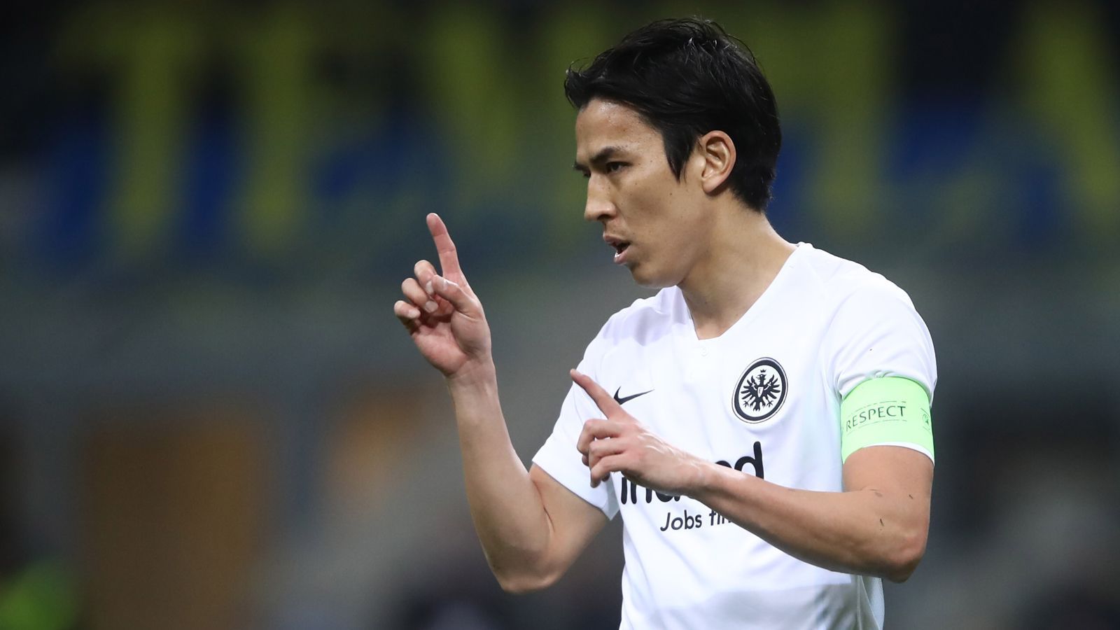 
                <strong>Makoto Hasebe (Eintracht Frankfurt)</strong><br>
                Absolvierte Spiele im Wettbewerb 2018/19: 14
              