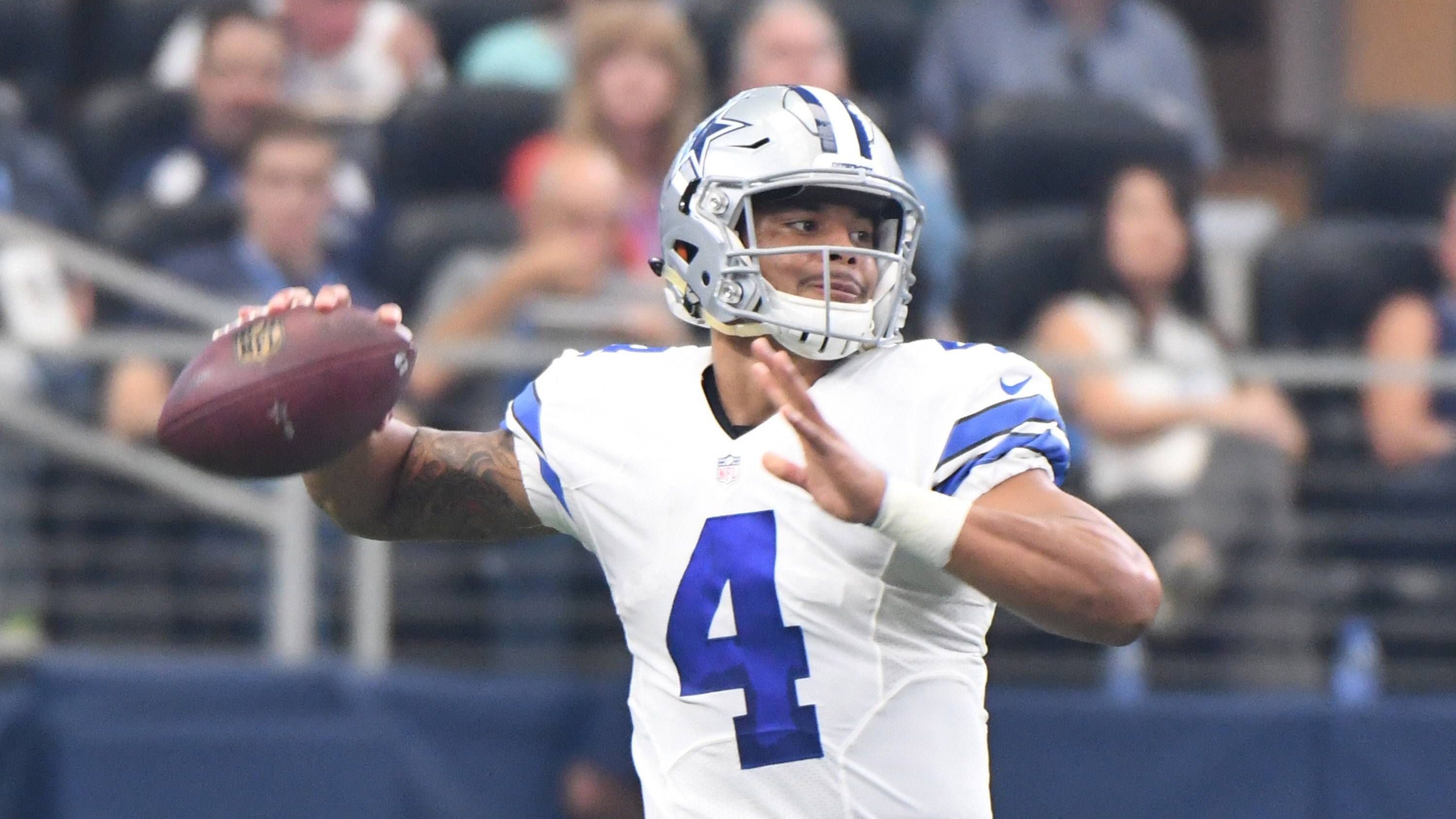 <strong>Platz 29: Dallas Cowboys (Dallas Cowboys)</strong><br>Erster NFL-Start: Week 1, 2016 vs. New York Giants<br>Statistiken: 25/45, 227 Yards, 0 TD, 0 INT<br>QBR:  69,4