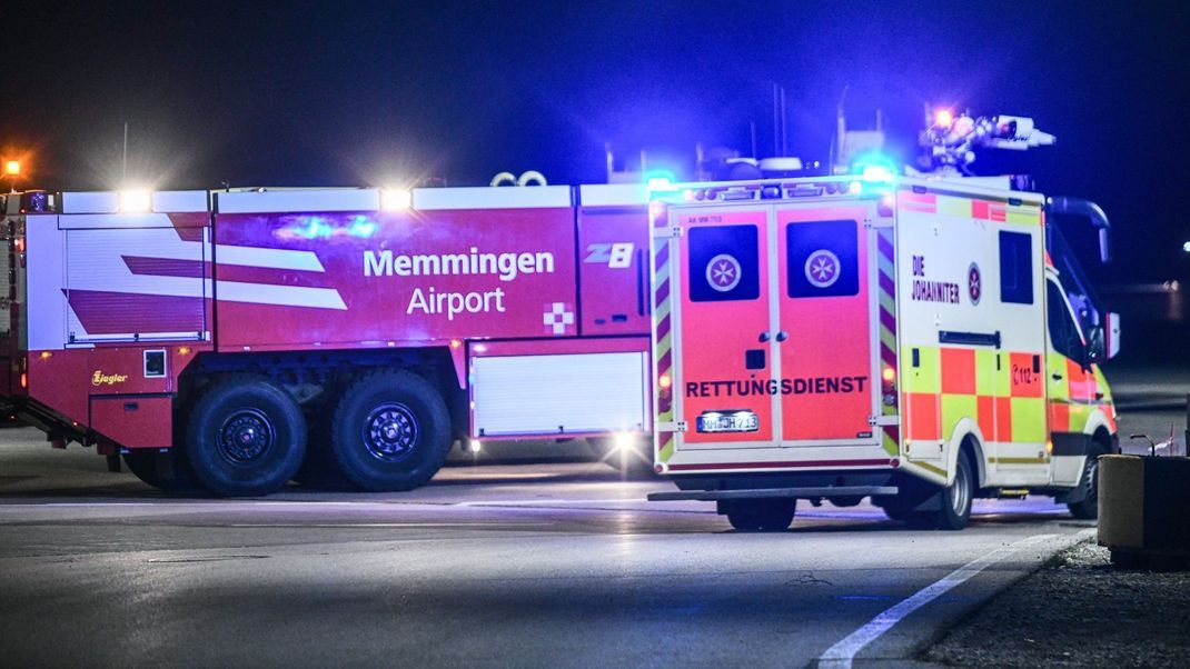 Am Flughafen Memmingen wurde ein Rettungseinsatz ausgelöst. 