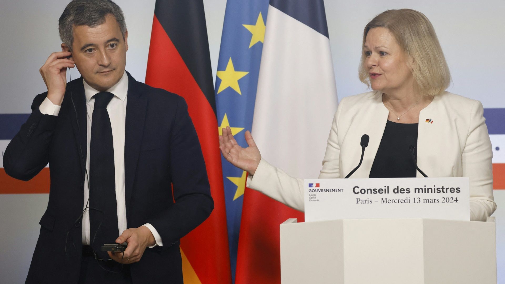 L'Allemagne et la France signent un pacte de sécurité