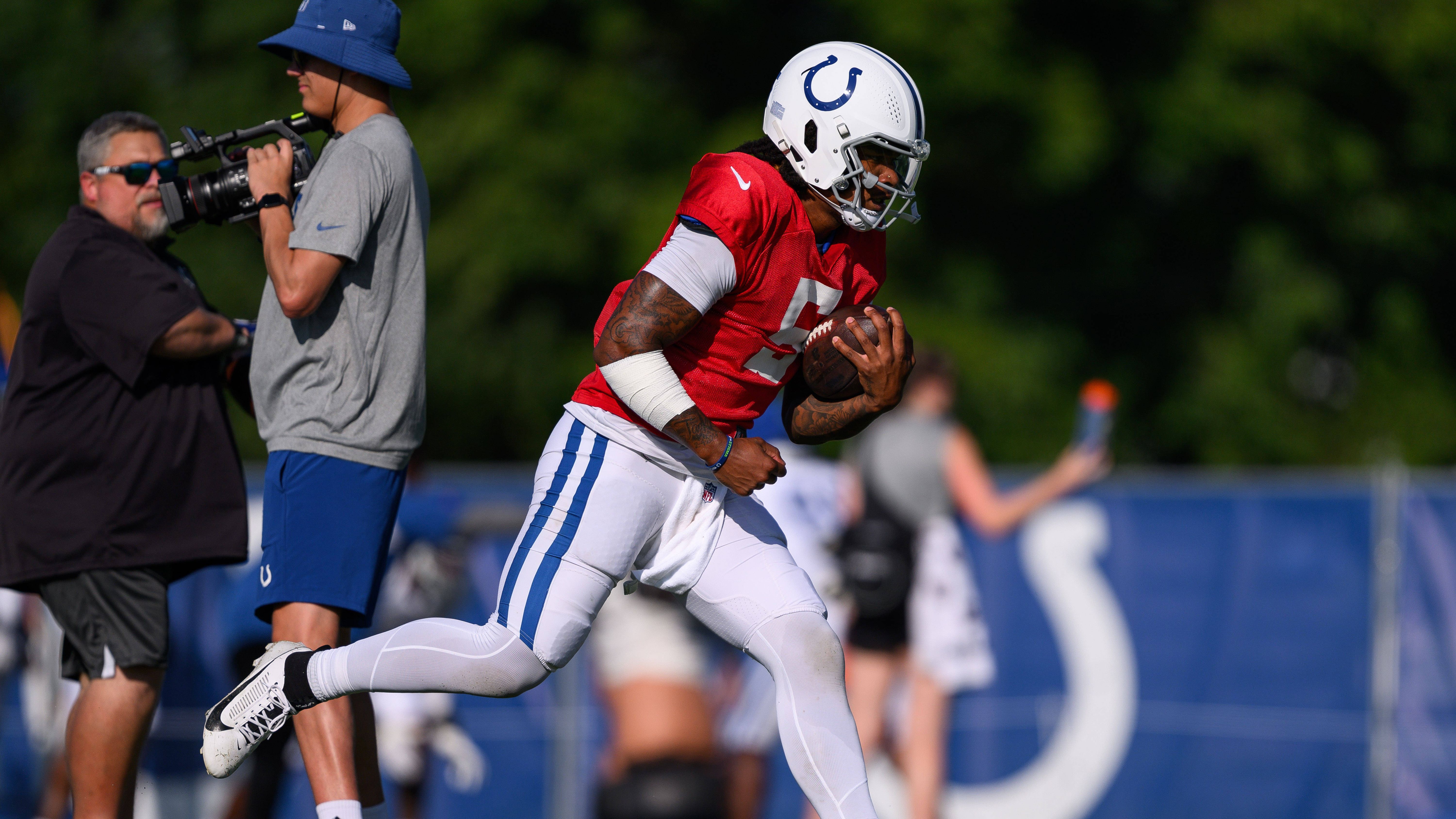<strong>Indianapolis Colts</strong><br>OTA Offseason Workouts: 21. - 23. Mai, 29. - 31. Mai<br>Mandatory Minicamp: 4. - 6. Juni
