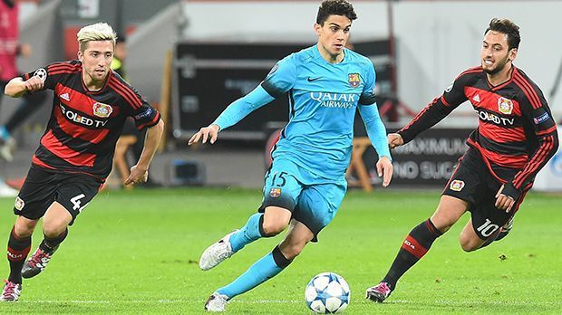 
                <strong>Marc Bartra</strong><br>
                Marc Bartra: Er gehört zu den jungen Eigengewächsen des FC Barcelona. Marc Bartra durfte vergangene Woche gegen Leverkusen in der Champions League ran. Mit 16 Jahren wechselte er zum Verein. Ganz nebenbei wird der 24-Jährige von Barca-Idol Carles Puyol beraten. 
              