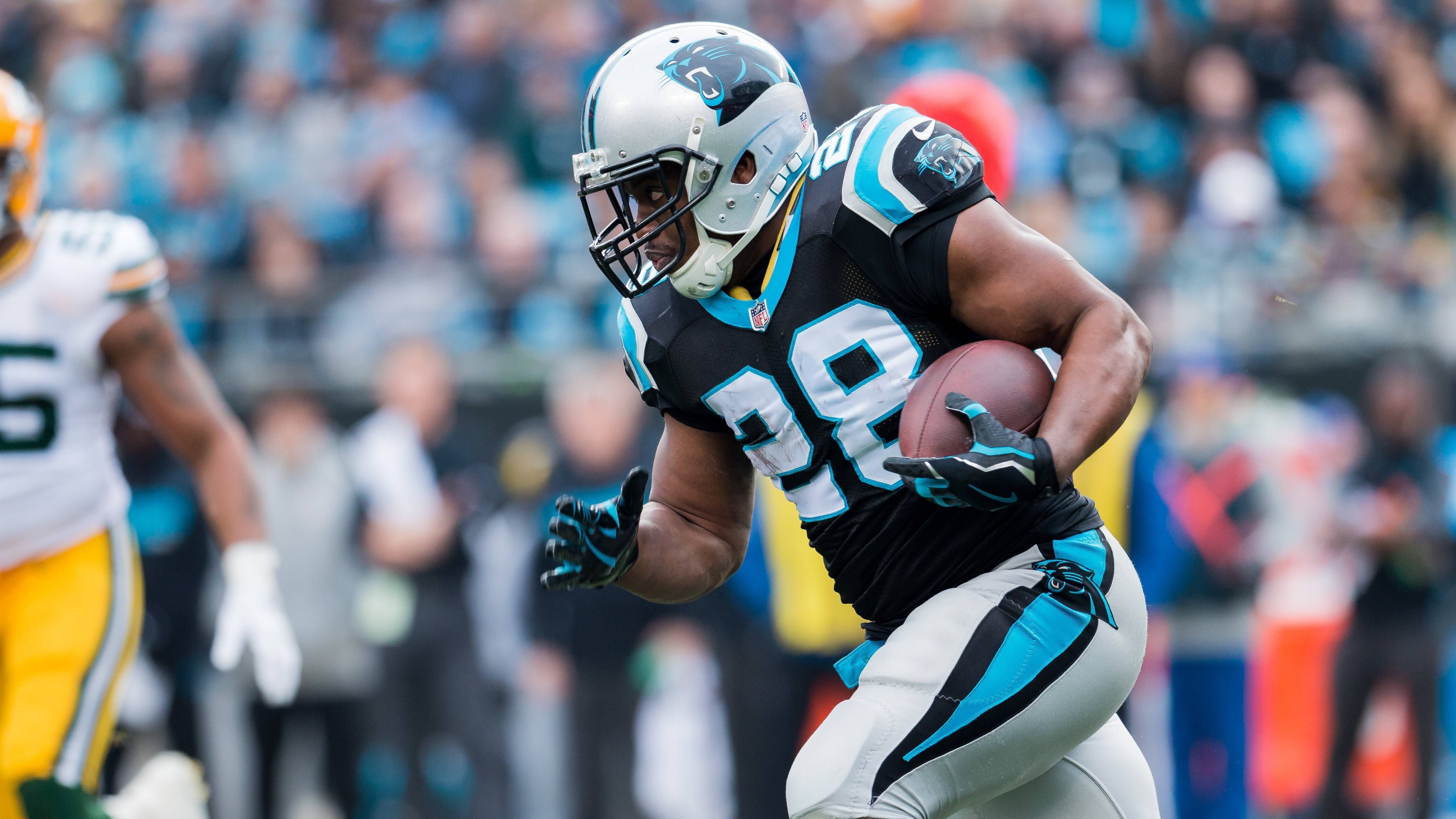 <strong>Carolina Panthers - Jonathan Stewart</strong><br>Rushing-Yards: 7.318<br>Rushing-Touchdowns: 51<br>Jahre im Team: 10<br>Absolvierte Spiele: 64