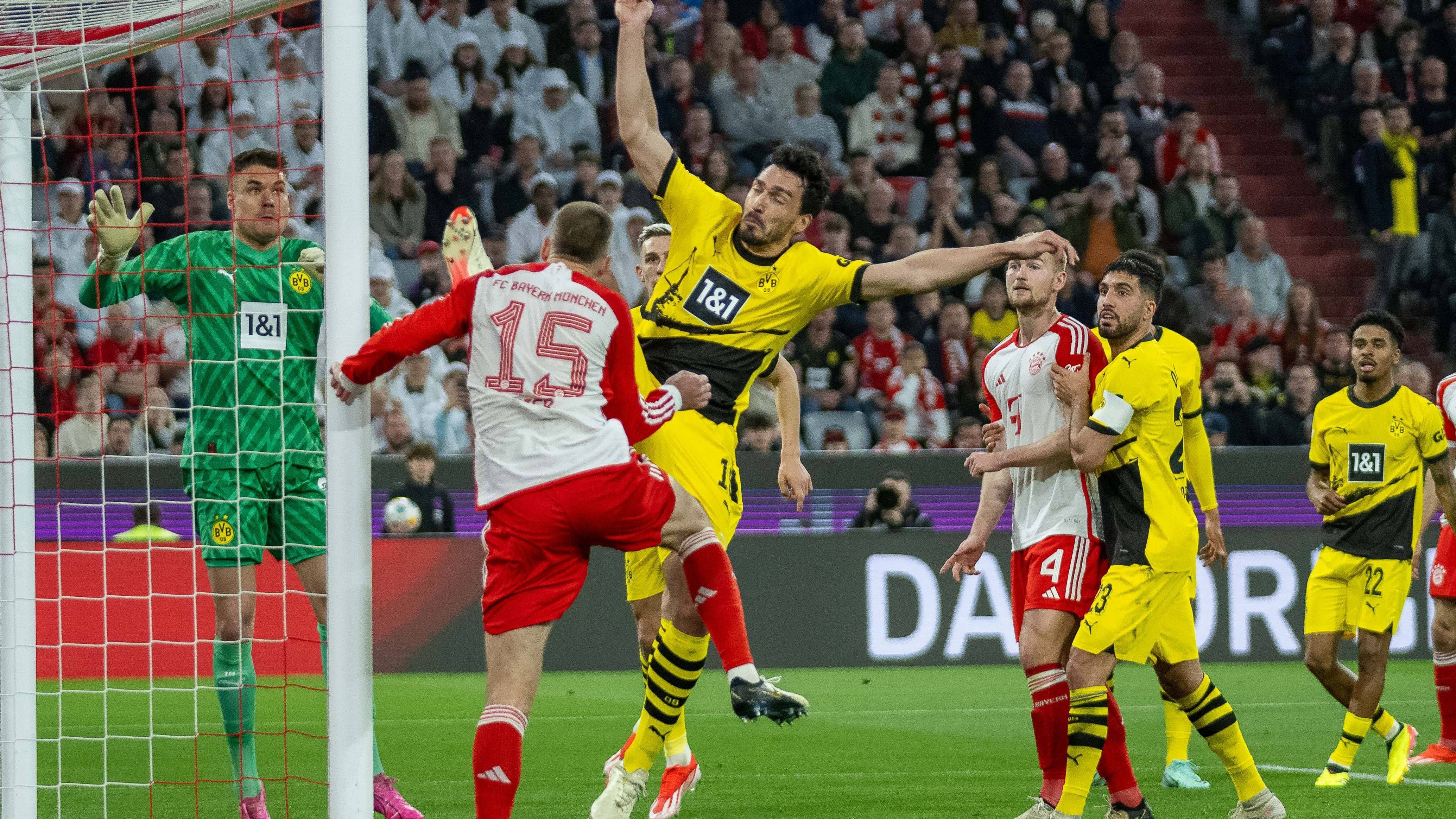 <strong>Mats Hummels fährt doch noch zur EM</strong><br>Wenn Bundestrainer Julian Nagelsmann an seinem Credo festhält und sein Aufgebot für die EM im eigenen Land einzig und allein nach dem Leitungskriterium auswählt, führt an Hummels kein Weg vorbei. Denn Hummels wird bis zum Saisonende so weiter machen und dem BVB die Champions-League-Teilnahme sichern.&nbsp;