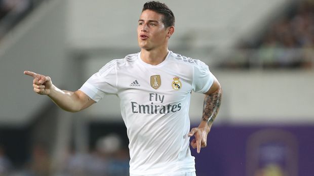 
                <strong>Platz 3: James Rodriguez - 80 Millionen Euro</strong><br>
                Platz 3: James Rodriguez - 80 Millionen Euro. Nach der WM 2014 in Brasilien wird der Kolumbianer von den "Königlichen" verpflichtet. Nutznießer: AS Monaco.
              