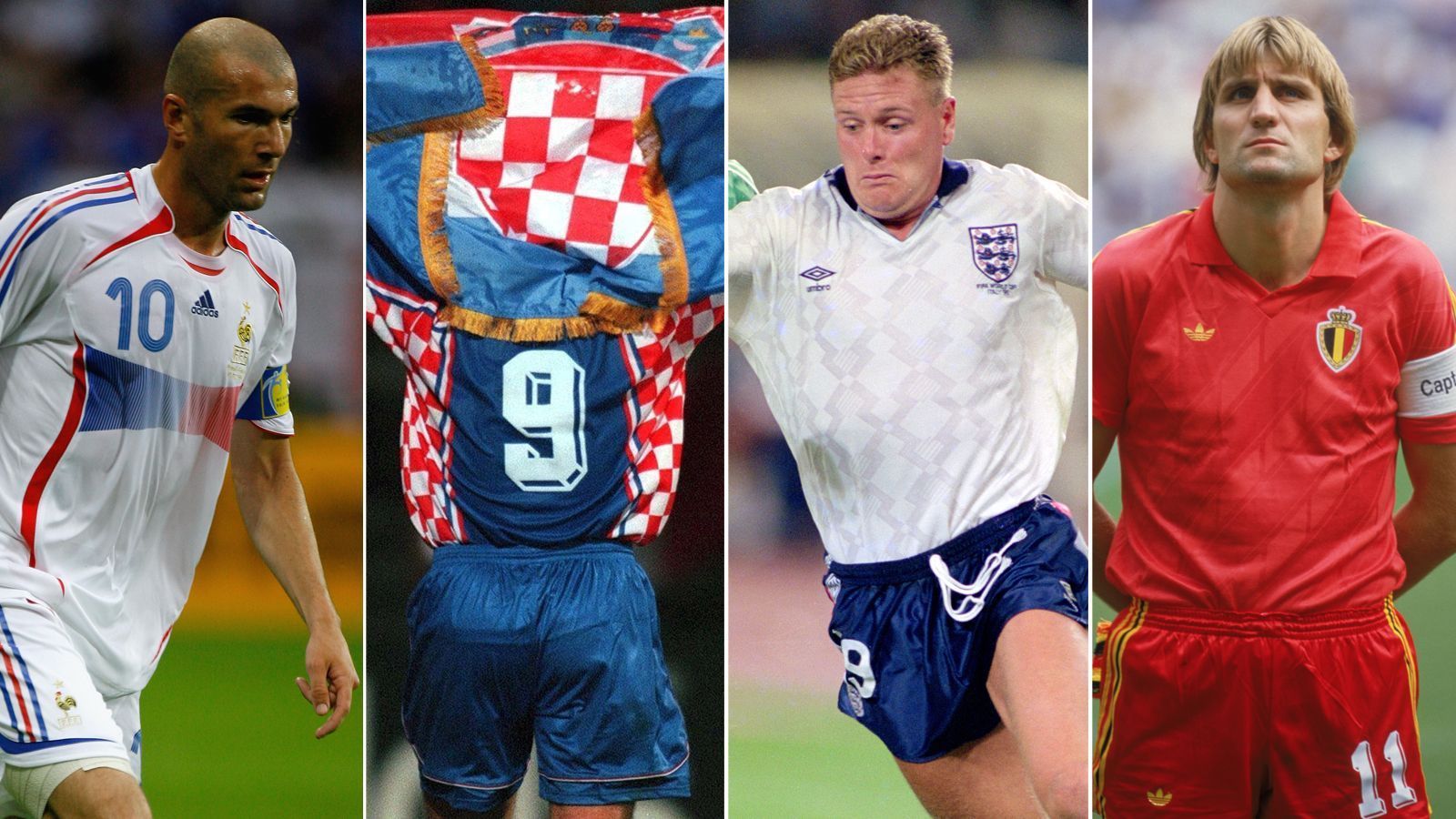
                <strong>Als Frankreich, Kroatien, England und Belgien zuletzt im WM-Halbfinale standen ...</strong><br>
                Wie sah die Welt aus, als Frankreich, Kroatien, England und Belgien zuletzt im WM-Halbfinale standen? ran.de gibt einen kurzen Überblick über die Jahre 2006, 1998, 1990 und 1986.
              