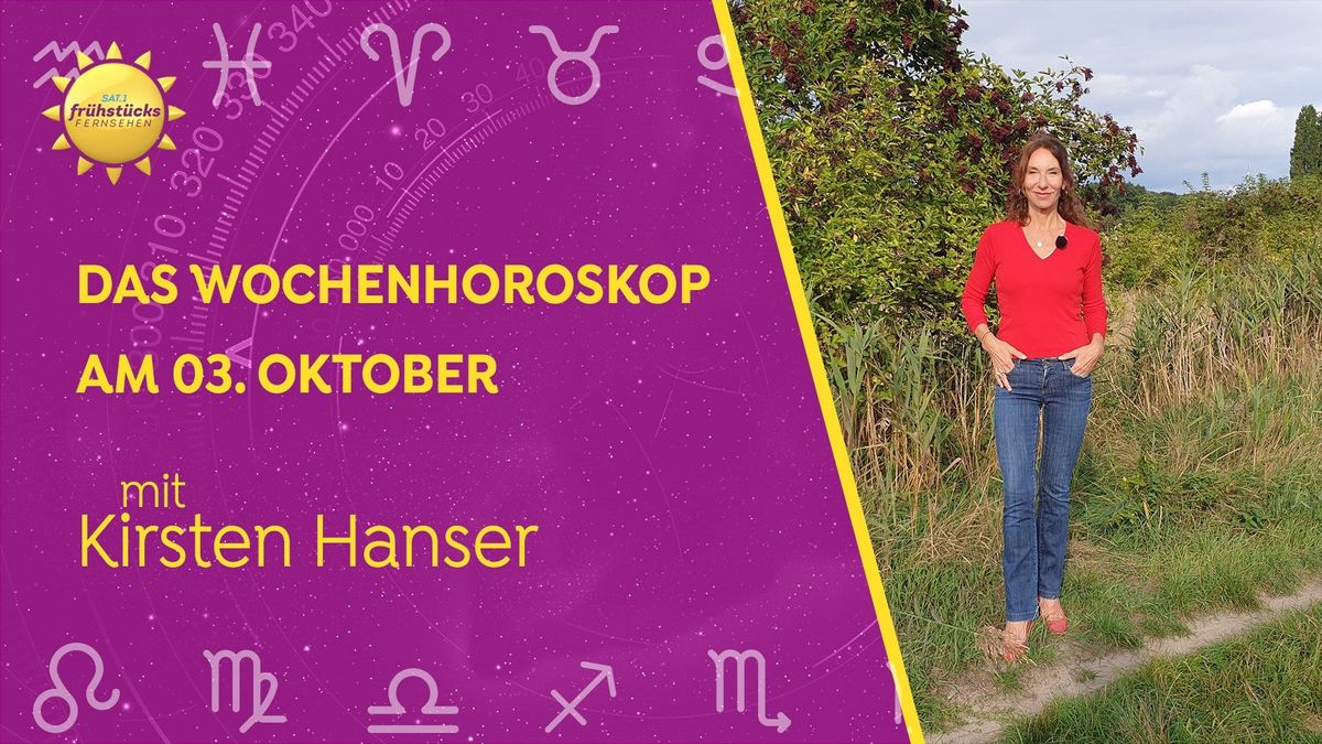 Wochenhoroskop am 03.10.2022