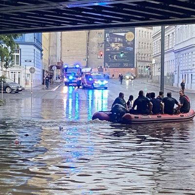 Unwetter in Wien