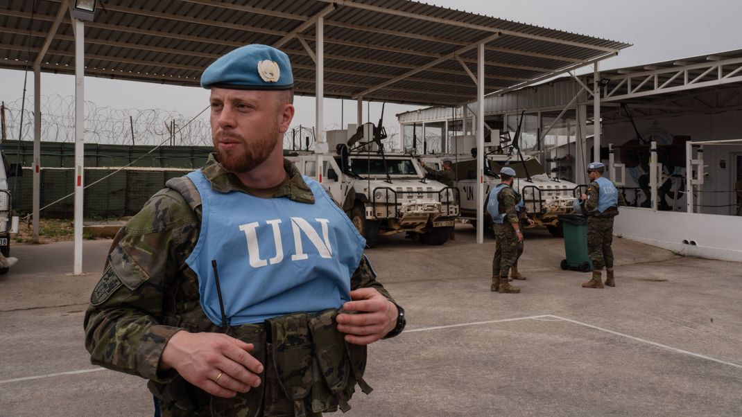 Ein Kommandeur der UN-Mission Unifil an der israelisch-libanesischen Grenze. (Archivfoto)