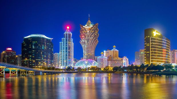 Beeindruckende Architektur: die Skyline von Macau.