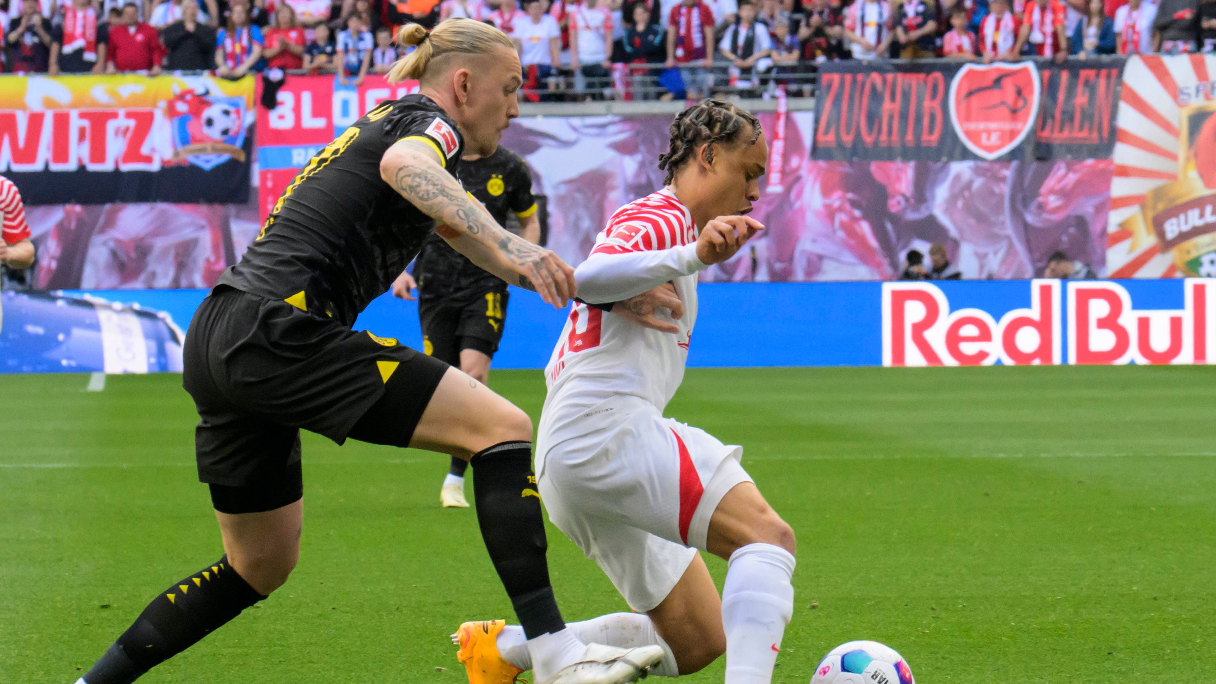 <strong>Marius Wolf</strong><br>Rückt neu in die Startelf. Erlaubt sich immer wieder Unsauberkeiten bei der Ballannahme und hat mit Xavi alle Hände voll zu tun. Seine Flanke, die Olmo nicht klären kann, führt aber zu Sanchos Traumtor. Beim zweiten Gegentreffer zu unaufmerksam. Insgesamt bemüht aber oft überfordert. <strong>ran-Note: 4</strong>