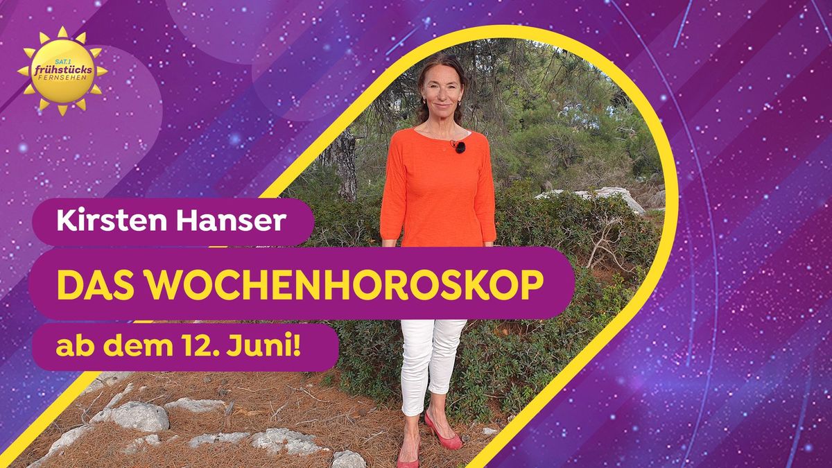 Wochenhoroskop ab dem 12. Juni 2023