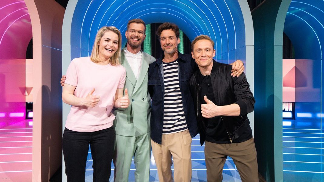 Erfahre hier den Abi-Schnitt von Hazel Brugger, Joko Winterscheidt, Florian David Fitz und Matthias Schweighöfer in&nbsp;"Wer stiehlt mir die Show?"