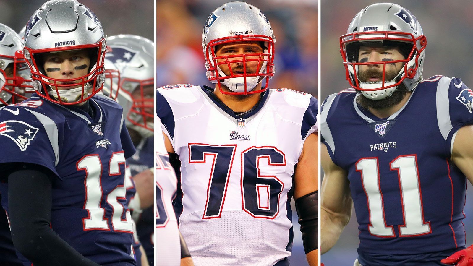 
                <strong>New England Patriots: All-Decade-Team der 2010er Jahre</strong><br>
                Das vergangene Jahrzehnt bot für die New England Patriots enorm viele Höhen und nur sporadische Tiefen. In jeder der zehn Saisons gewann das Team aus Foxborough die AFC East und stand damit Jahr für Jahr in den Playoffs. Fünfmal erreichte die Franchise den Super Bowl und reiste dreimal als Gewinner zurück in den Nordosten. Wer bei einem solch erfolgsverwöhnten Klub zu den Garanten für den Triumphzug gezählt wird, kann sich darauf schon etwas einbilden. ran.de zeigt, welche Akteure von den 27 Mitgliedern des Patriots Hall of Fame Nomination Committee in das 2010er All-Decade-Team gewählt wurden.
              