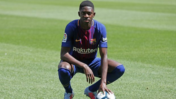 
                <strong>Platz 2: Ousmane Dembele - 105 Millionen Euro</strong><br>
                Linker Flügelspielervon: Borussia Dortmundzu: FC Barcelona
              