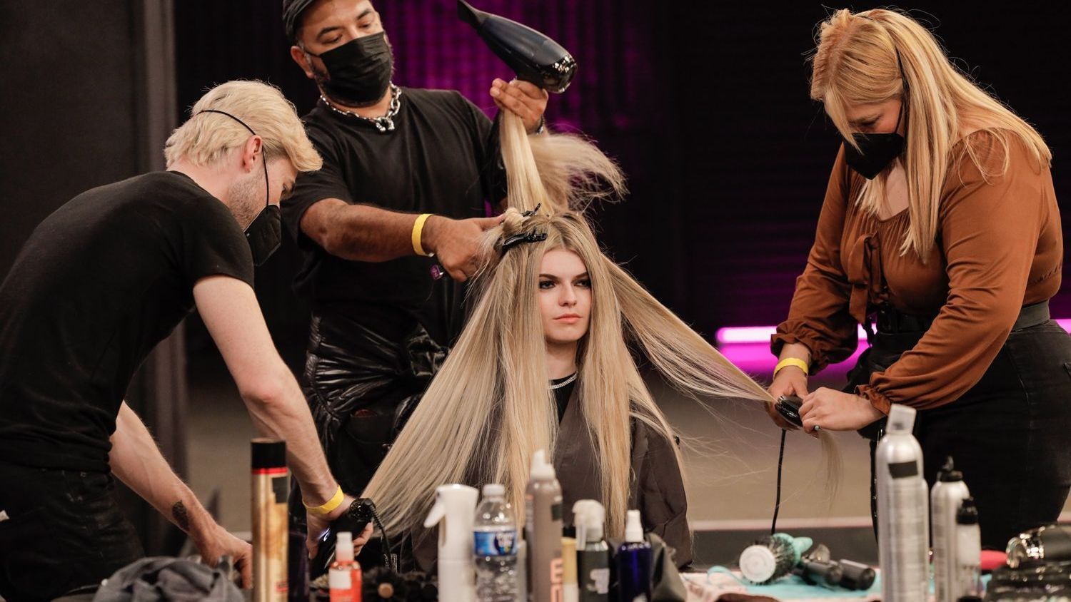 Katherine bekommt ein Umstyling bei "Germany's Next Topmodel" 2023.