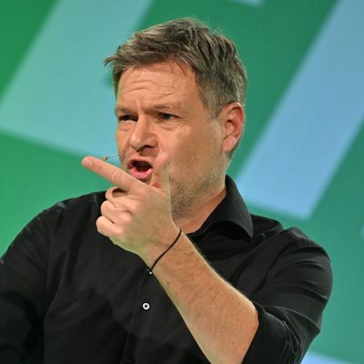 Wahlkampfveranstaltung der Grünen mit Robert Habeck