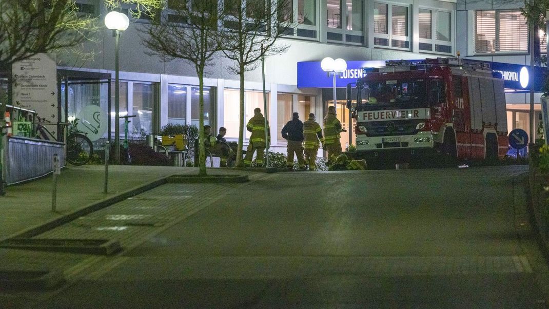 Nach dem Großeinsatz der Polizei am Luisenkrankenhaus