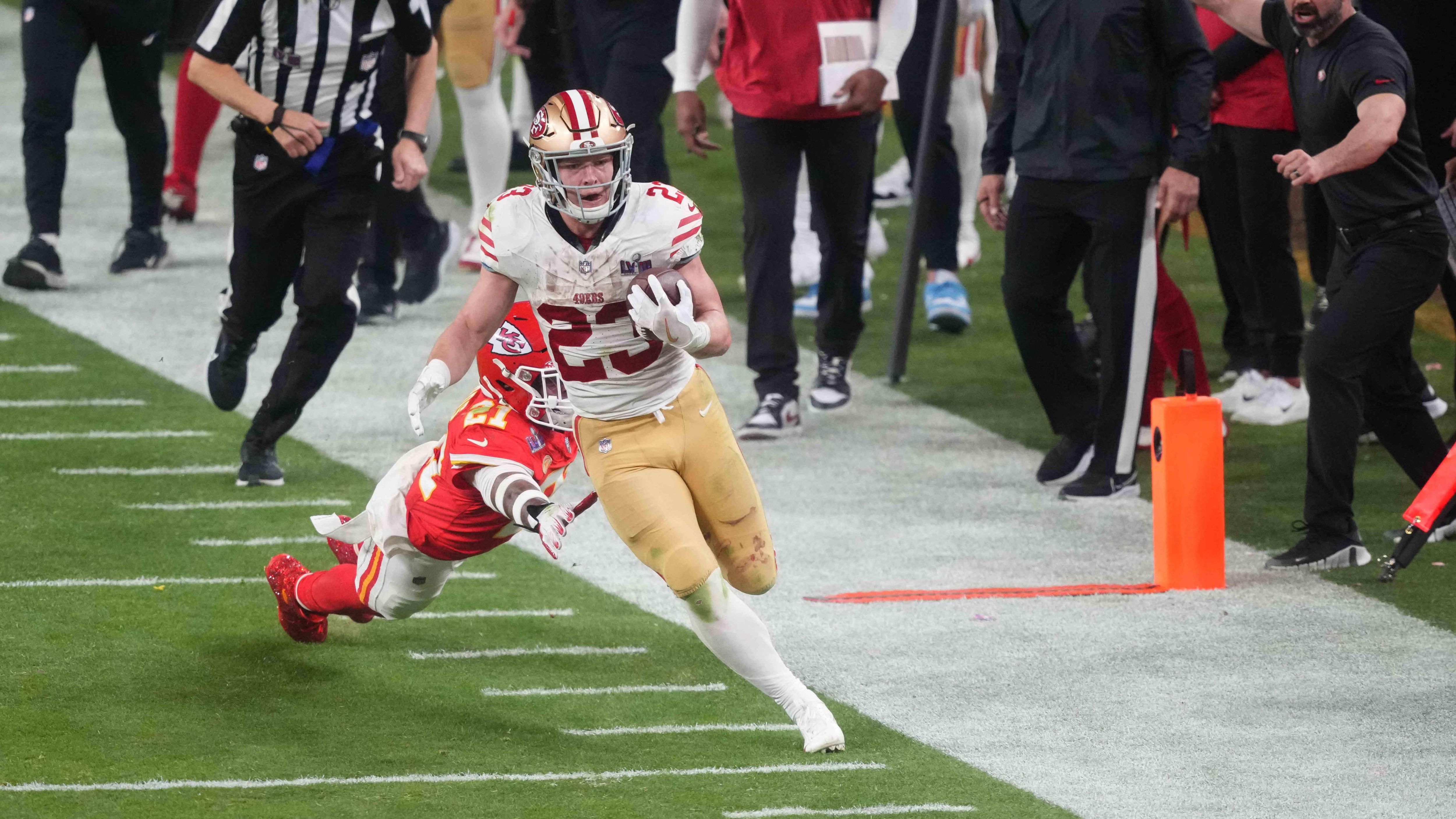 <strong>Platz 73: Christian McCaffrey (San Francisco 49ers)</strong><br>Position: Running Back<br>Platzierung letzte Saison: 3
