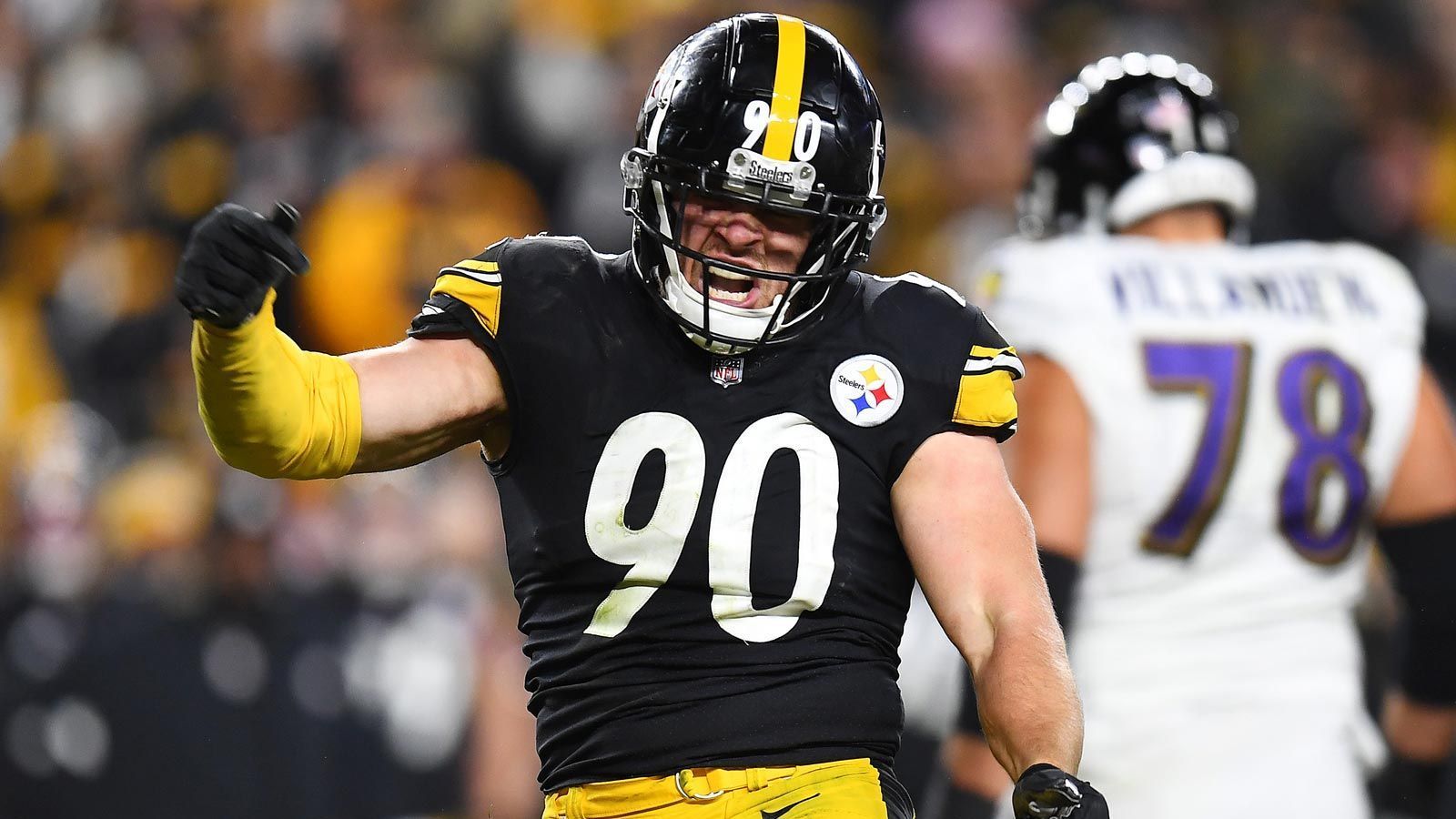 
                <strong>2. T.J. Watt</strong><br>
                &#x2022; Team: Pittsburgh Steelers<br>&#x2022; Position: Left Outside Linebacker<br>&#x2022; <strong>Overall Rating: 96</strong><br>&#x2022; Key Stats: Acceleration 89 - Strength 83 - Awareness 98<br>
              