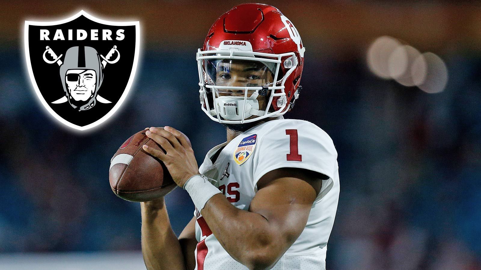 
                <strong>Pick 1: Kyler Murray - Oakland Raiders</strong><br>
                Position: QuarterbackCollege: Oklahoma
              