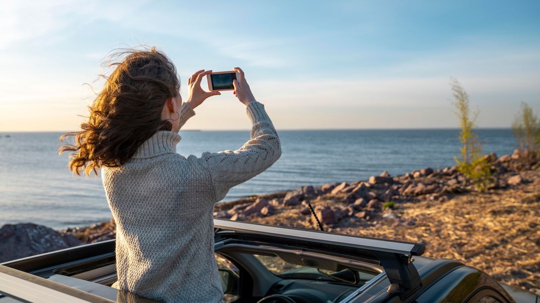 Ein Urlaubsfoto als WhatsApp-Profilbild sagt, dass du ein kleiner Freigeist bist.