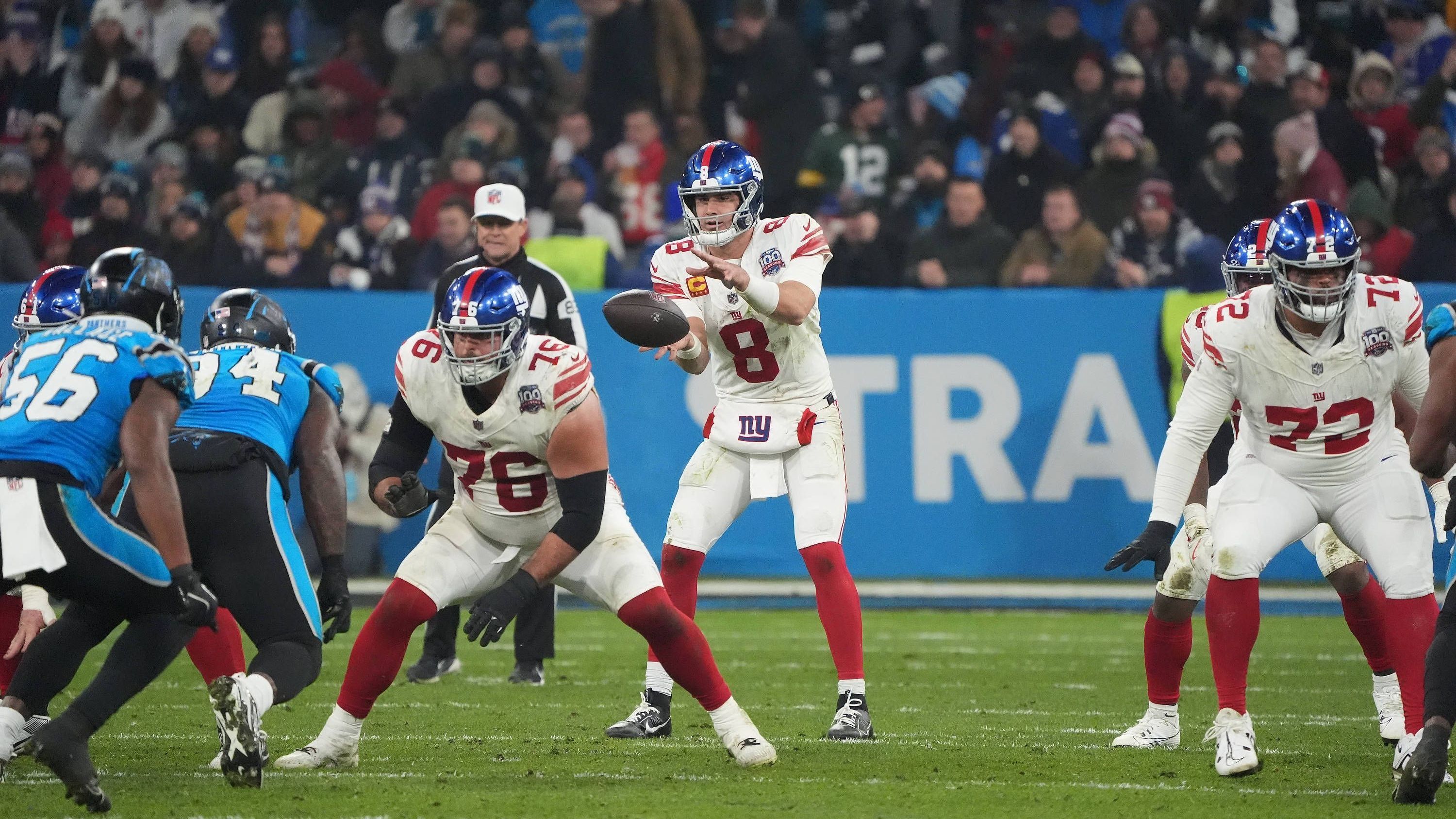 <strong>Platz 25 (geteilt): New York Giants</strong><br>Anzahl der Penalties: 53