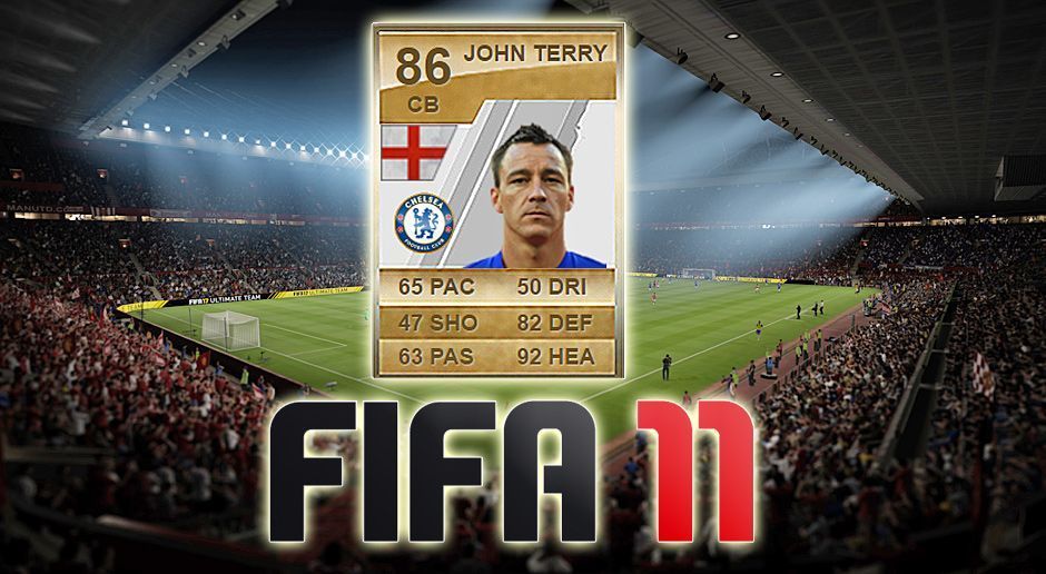 
                <strong>Abwehr: John Terry (FC Chelsea) - Gesamt-Stärke: 86</strong><br>
                Abwehr: John Terry (FC Chelsea)Gesamt-Stärke: 
              