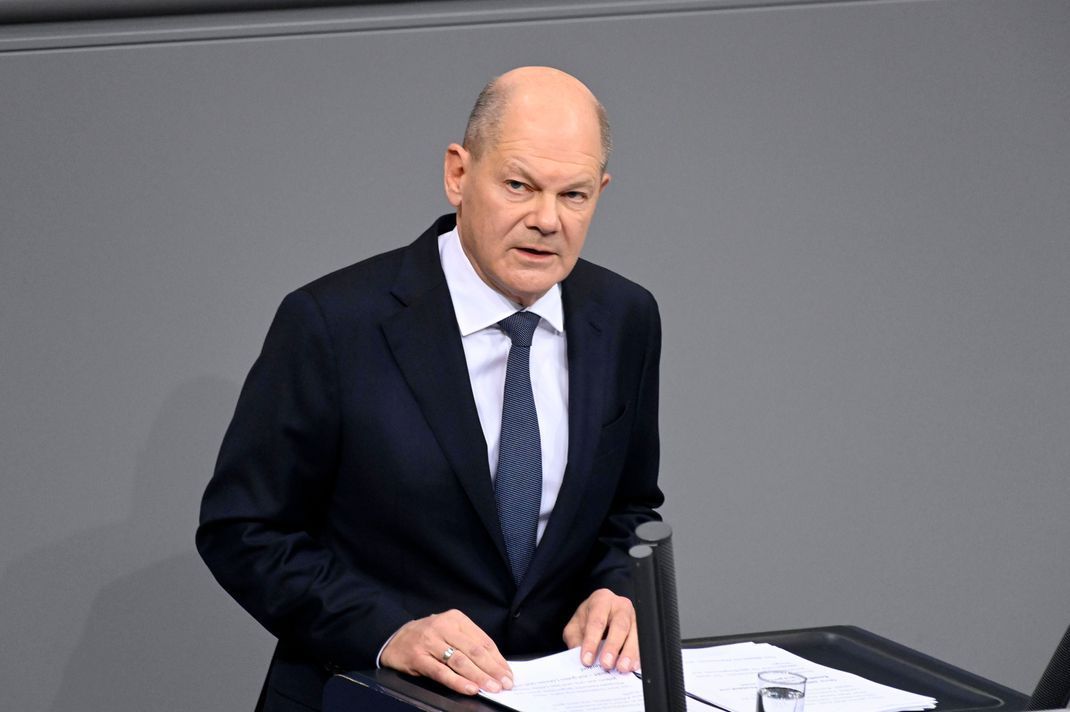 In seiner Rede zur Vertrauensfrage präsentierte sich Scholz angriffslustig.