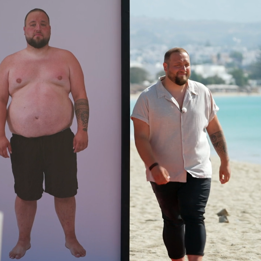 Giulio in Folge 8 von "The Biggest Loser" 2024.