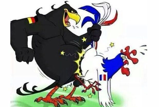 
                <strong>Nach Frankreich-Sieg: So reagiert das Netz</strong><br>
                ... die nicht ganz jugendfreie Variante in den sozialen Netzwerken.
              