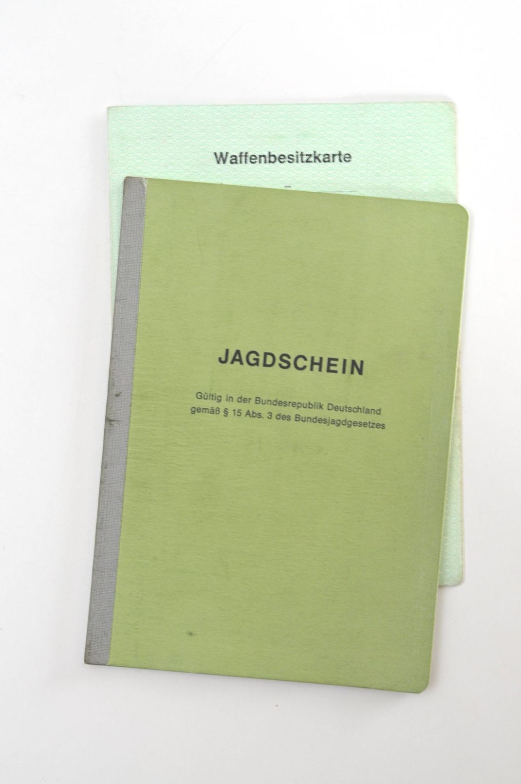 Grünes Licht für die Jagd - nur mit dem grünen Schein: So sieht ein Jagdschein aus.