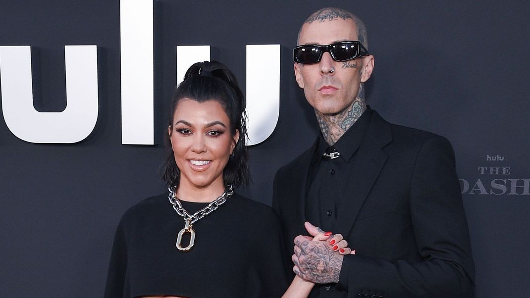 Kourtney Kardashian und Travis Barker im April 2022.