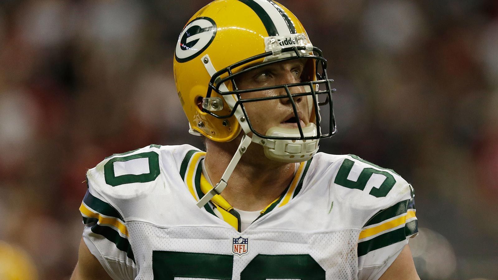 
                <strong>A.J. Hawk (Green Bay Packers)</strong><br>
                Draftposition: Runde 1/Pick 5 (2006) -Spiele: 158 -Wichtigste Statistiken: 20 Sacks, neun Interceptions, 644 Tackles -Auszeichnungen/Erfolge: Super Bowl Champion (XLV), Green Bay Packers All-Time Leader in Tackles - Weitere Teams: Cincinnati Bengals (2015), Atlanta Falcons (2016) 
              