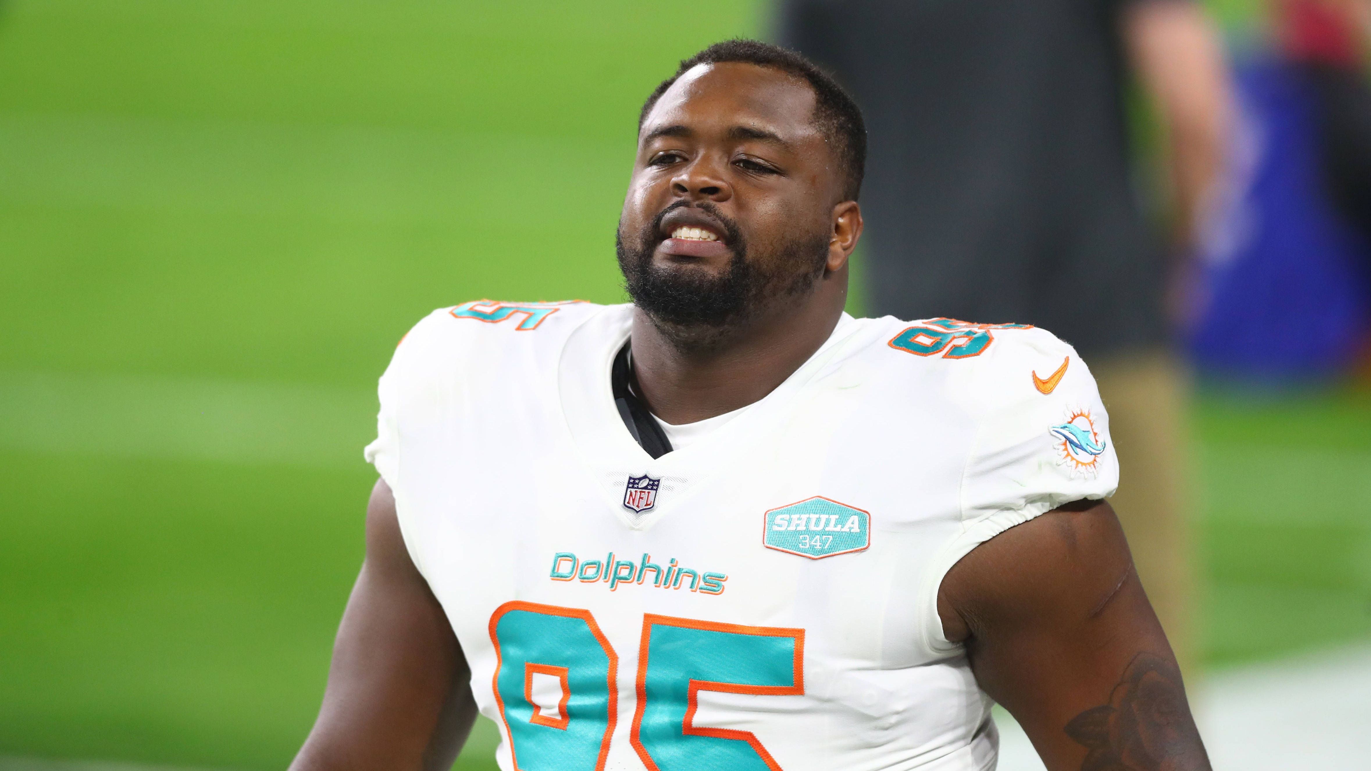 <strong>Miami Dolphins:</strong><br> Benito Jones (Nose Tackle) - <strong>152 Kg</strong>