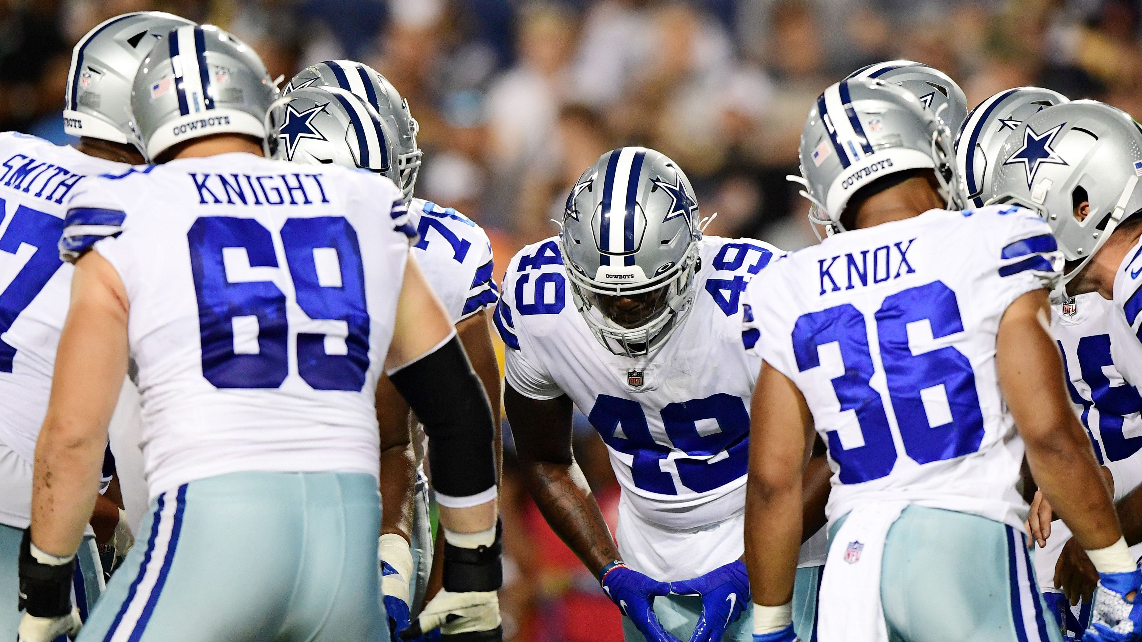 <strong>2. Platz: Dallas Cowboys - 115 <strong>Flaggen</strong></strong><br>Yards: 964