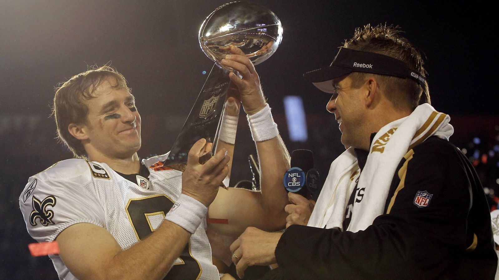 
                <strong>New Orleans Saints</strong><br>
                Playoff-Teilnahmen: 14 -Playoff-Bilanz: 9-12 -Super-Bowl-Siege:  (2009) -Super-Bowl-Bilanz: 1-0 -Erste Saison: 1967
              