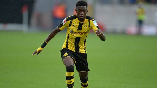 
                <strong>Ousmane Dembele</strong><br>
                Ousmane Dembele: Ist als Fußballer noch in der Entwicklung, aber sein Talent ist offensichtlich. Zeigte phasenweise beeindruckendes Ballgefühl, gekoppelt mit hoher Geschwindigkeit und Mut zum Dribbling. Defensiv noch mit Verbesserungsbedarf. ran-Note: 2-
              