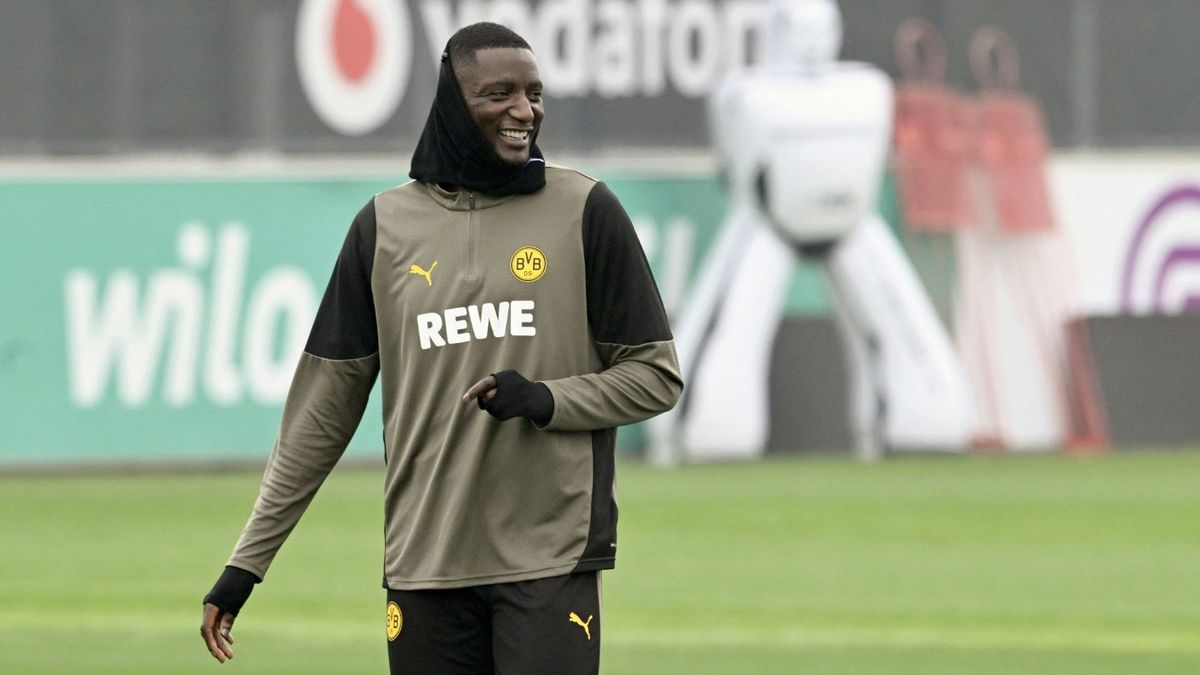 Fit für München: BVB-Stürmer Serhou Guirassy