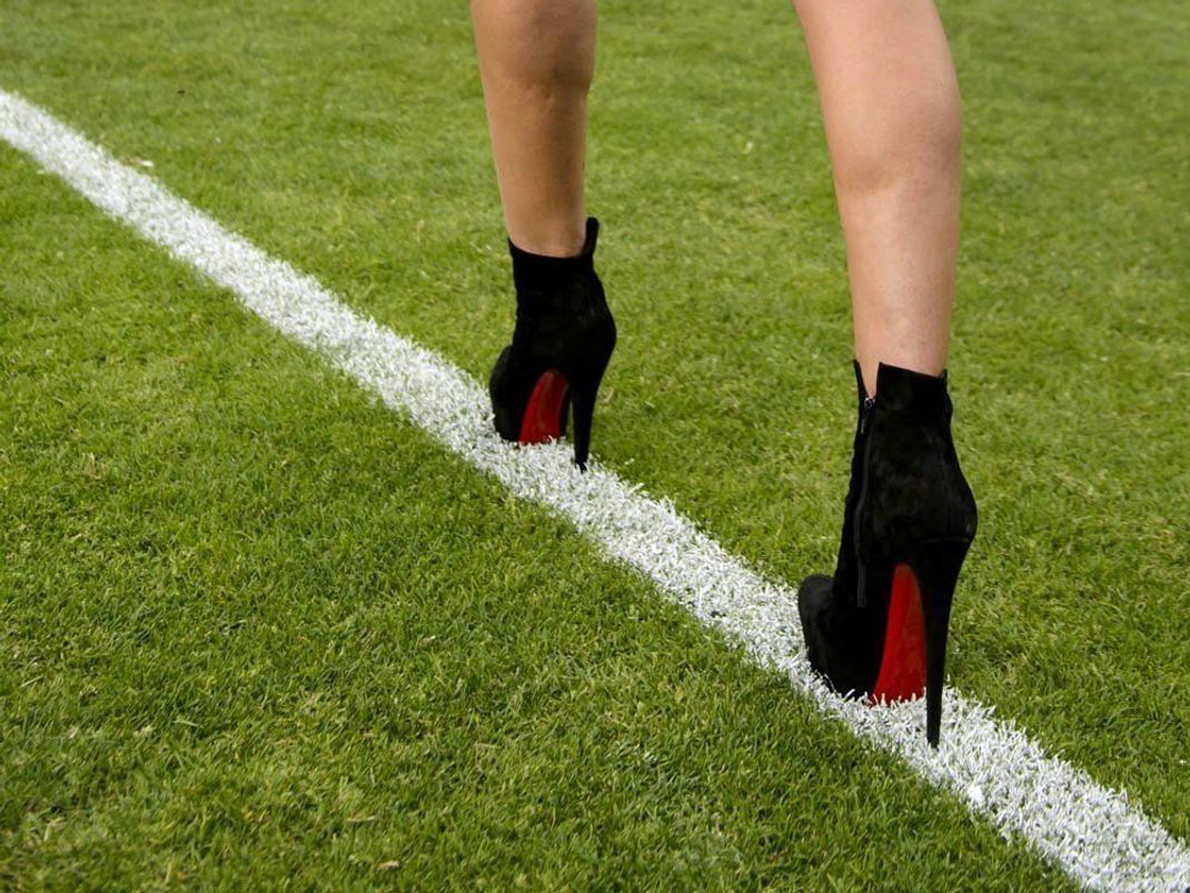 Dänische Fans beim Sex auf dem Spielfeld erwischt