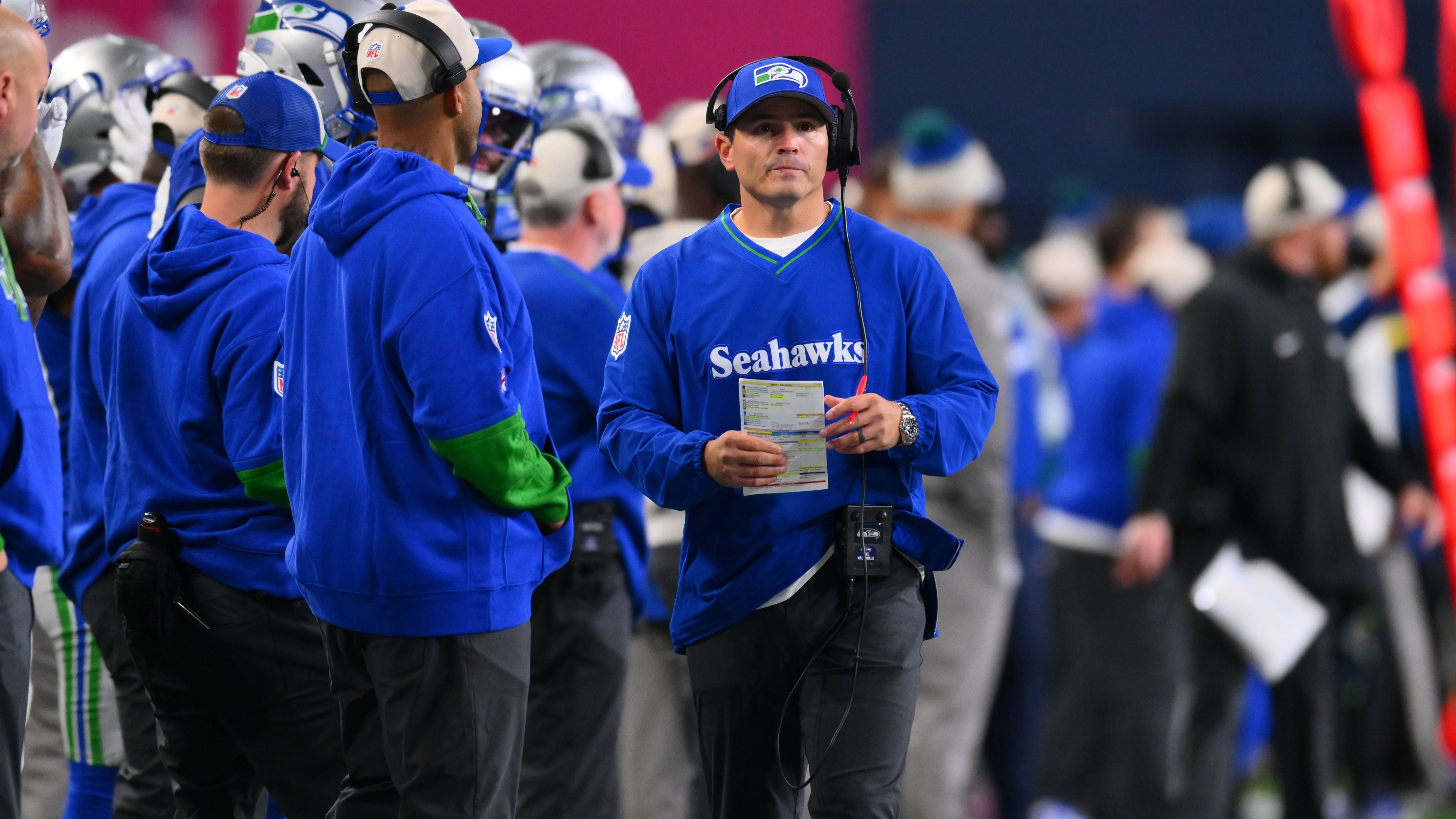 <strong>Seattle Seahawks</strong><br>Die Seattle Seahawks haben keine saisonübergreifenden Team-Captains. Head Coach Mike Macdonald wählt stattdessen wöchentlich neue Kapitäne.