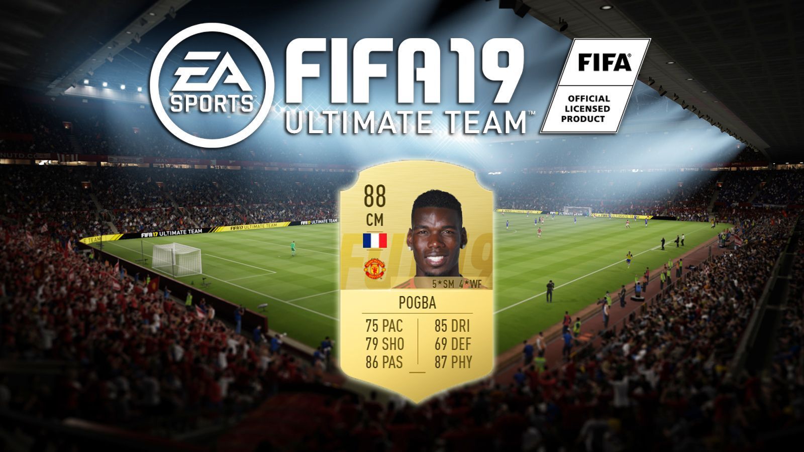 
                <strong>Platz 5: Paul Pogba (Manchester United) </strong><br>
                Einsätze: 60.089.180PS4-Preis: 74.000 MünzenXbox-Preis: 62.000 Münzen
              