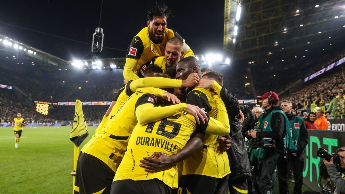 bvb jubel gegen buchum