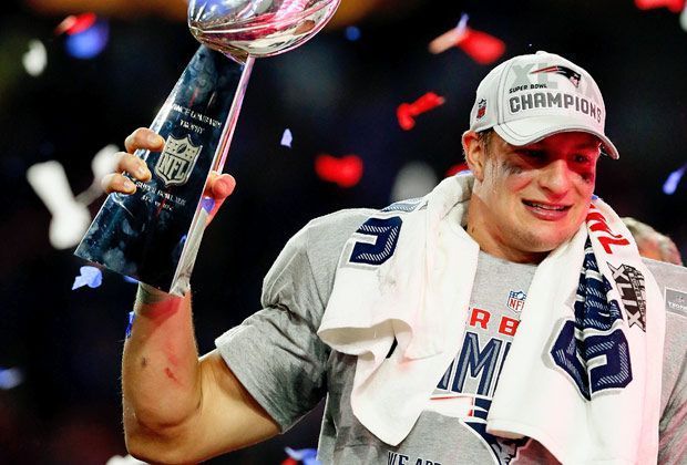 
                <strong>Rob Gronkowski</strong><br>
                Super-Bowl-Champion Rob Gronkowski von den New England Patriots ist der Vierte, der in der Endauswahl steht.
              