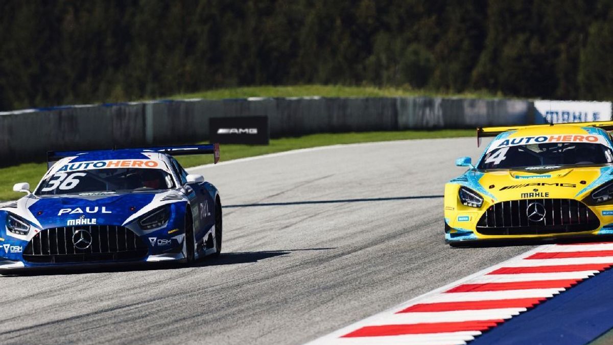 Das HRT-Team ging 2022 mit Arjun Maini und Luca Stolz in die DTM-Saison
