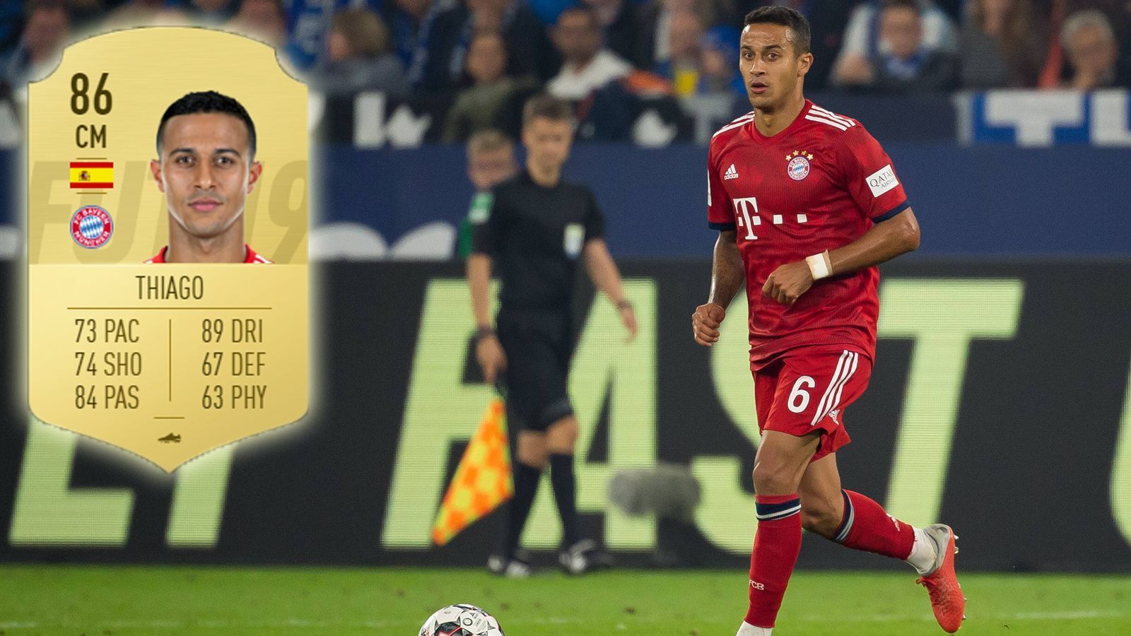 
                <strong>Thiago Alcantara</strong><br>
                Verein: FC Bayern MünchenGesamtstärke: 86
              