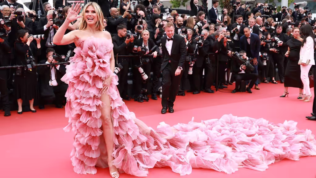 Cannes: Heidi Klum verstößt mit gewagtem Kleid gegen Vorschriften