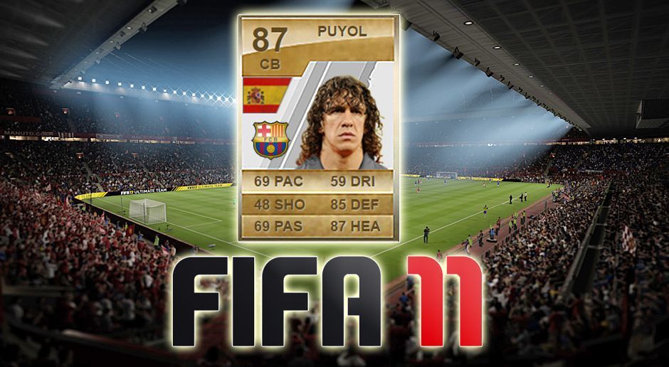 
                <strong>Abwehr: Carles Puyol (FC Barcelona) - Gesamt-Stärke: 87</strong><br>
                Abwehr: Carles Puyol (FC Barcelona)Gesamt-Stärke: 
              